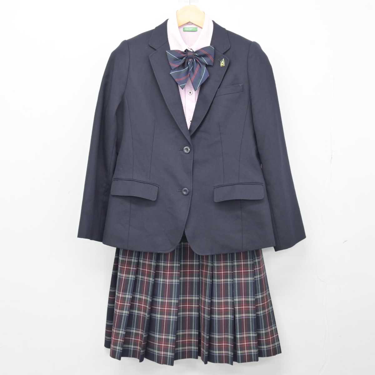 中古】大阪府 大阪高等学校 女子制服 5点 (ブレザー・シャツ・スカート) sf047738 | 中古制服通販パレイド