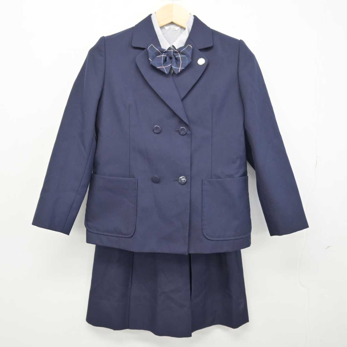 中古】神奈川県 横浜清風高等学校 女子制服 6点 (ブレザー・ベスト