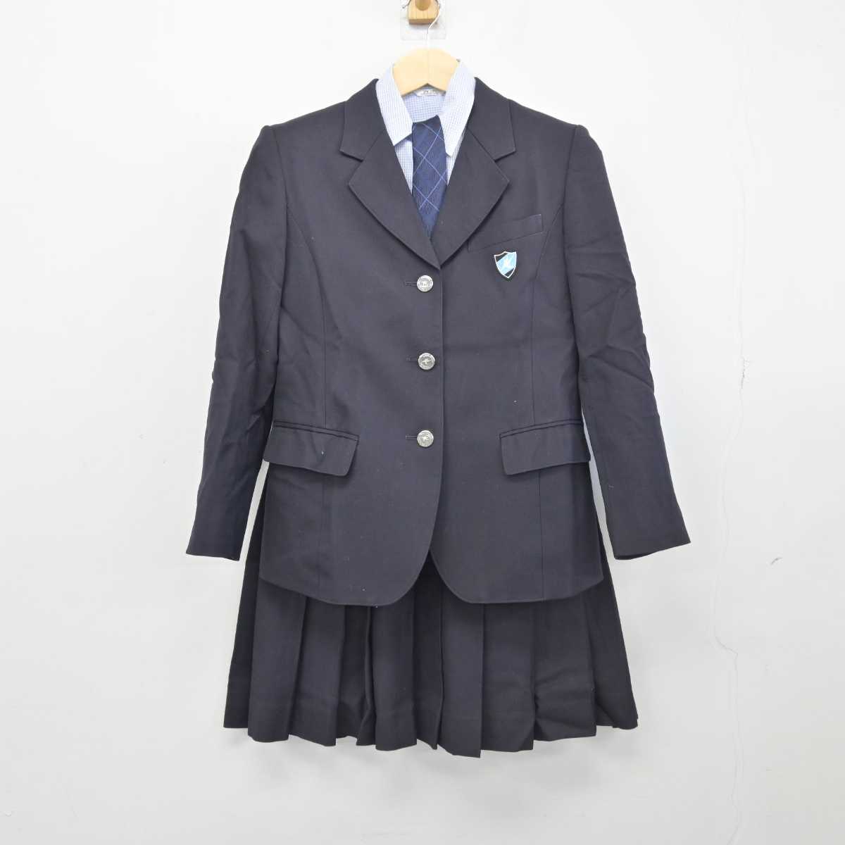中古】北海道 札幌清田高等学校 女子制服 4点 (ブレザー・シャツ 中古】北海道 札幌清田高等学校 女子制服 4点 (ブレザー・シャツ