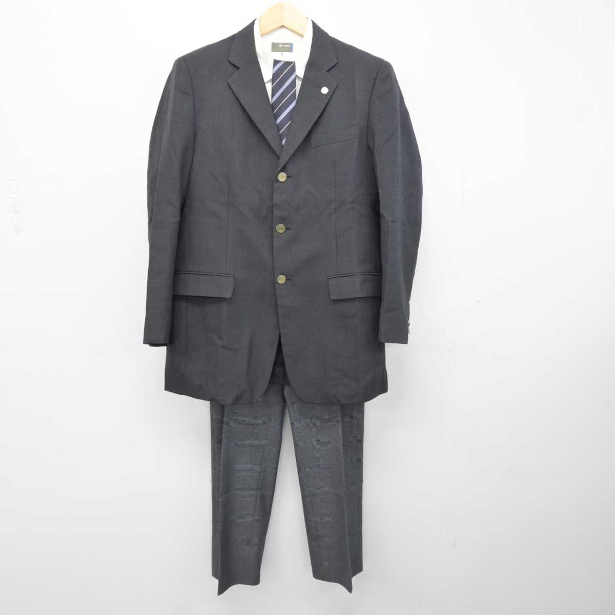 中古】埼玉県 草加高等学校 男子制服 6点 (ブレザー・シャツ・ズボン) sf047931 | 中古制服通販パレイド