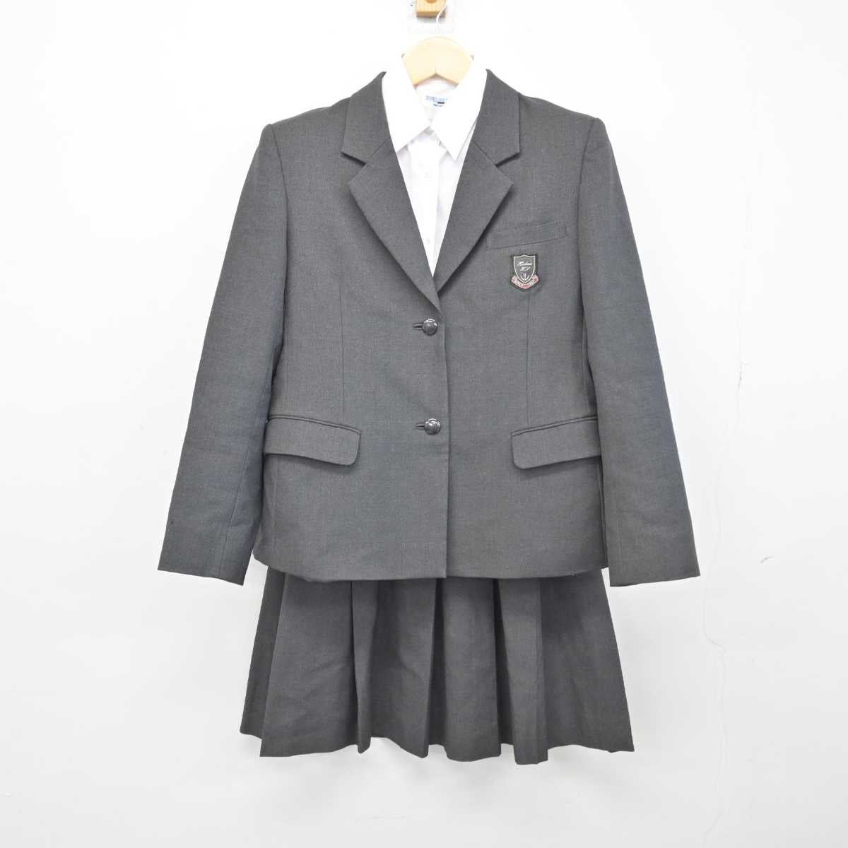 中古】埼玉県 星野高等学校 女子制服 3点 (ブレザー・シャツ・スカート) sf048029 | 中古制服通販パレイド