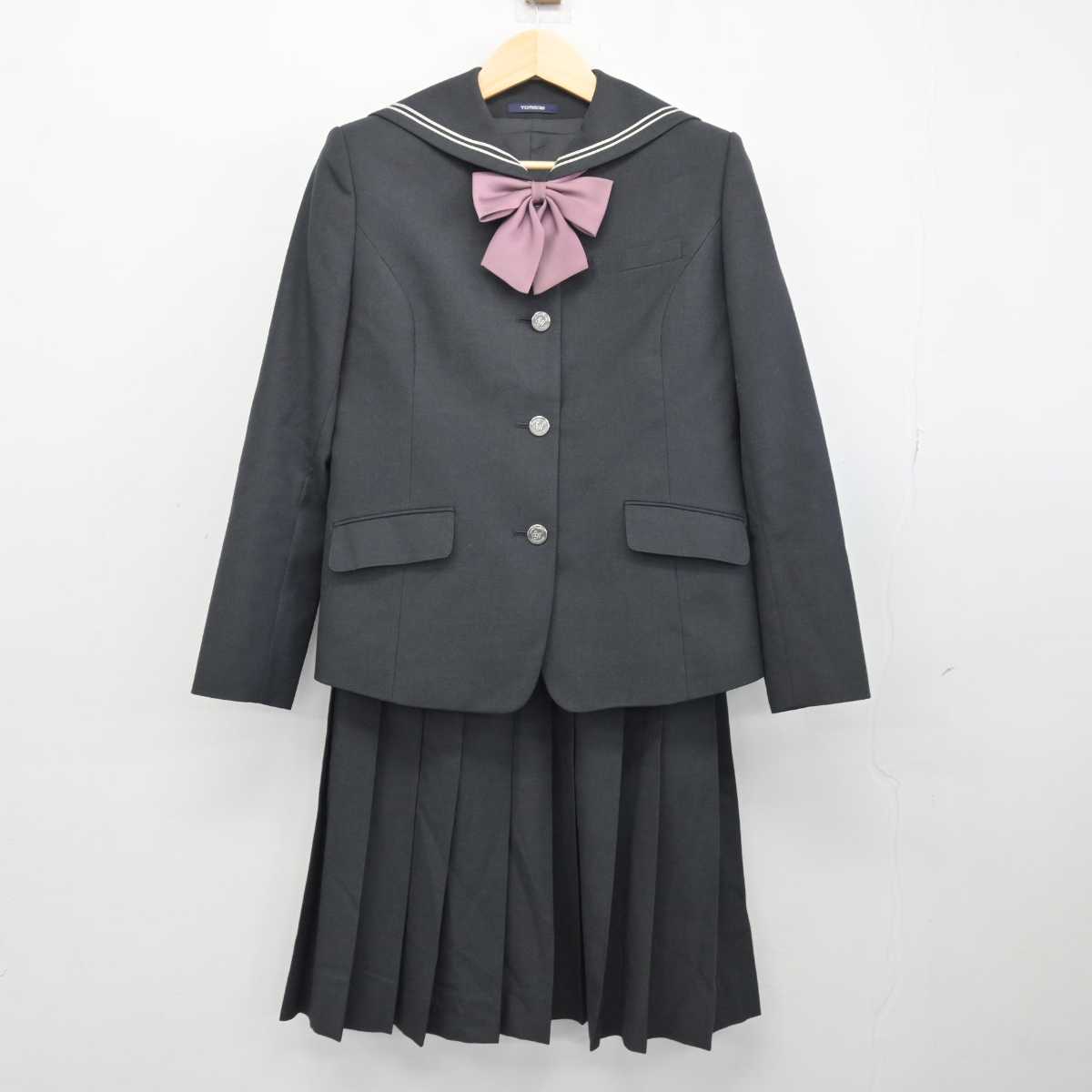 中古】兵庫県 須磨東高等学校 女子制服 4点 (セーラー服・シャツ・スカート) sf048107 | 中古制服通販パレイド