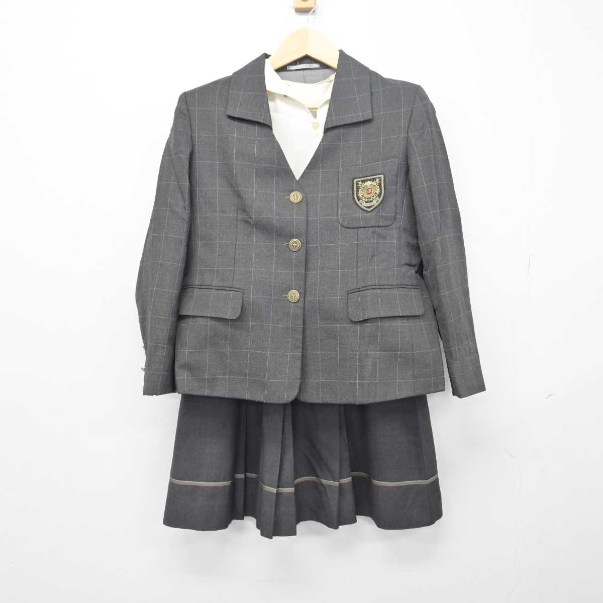 中古】東京都 桜美林中学校/旧制服 女子制服 3点 (ブレザー・シャツ・スカート) sf048605 | 中古制服通販パレイド