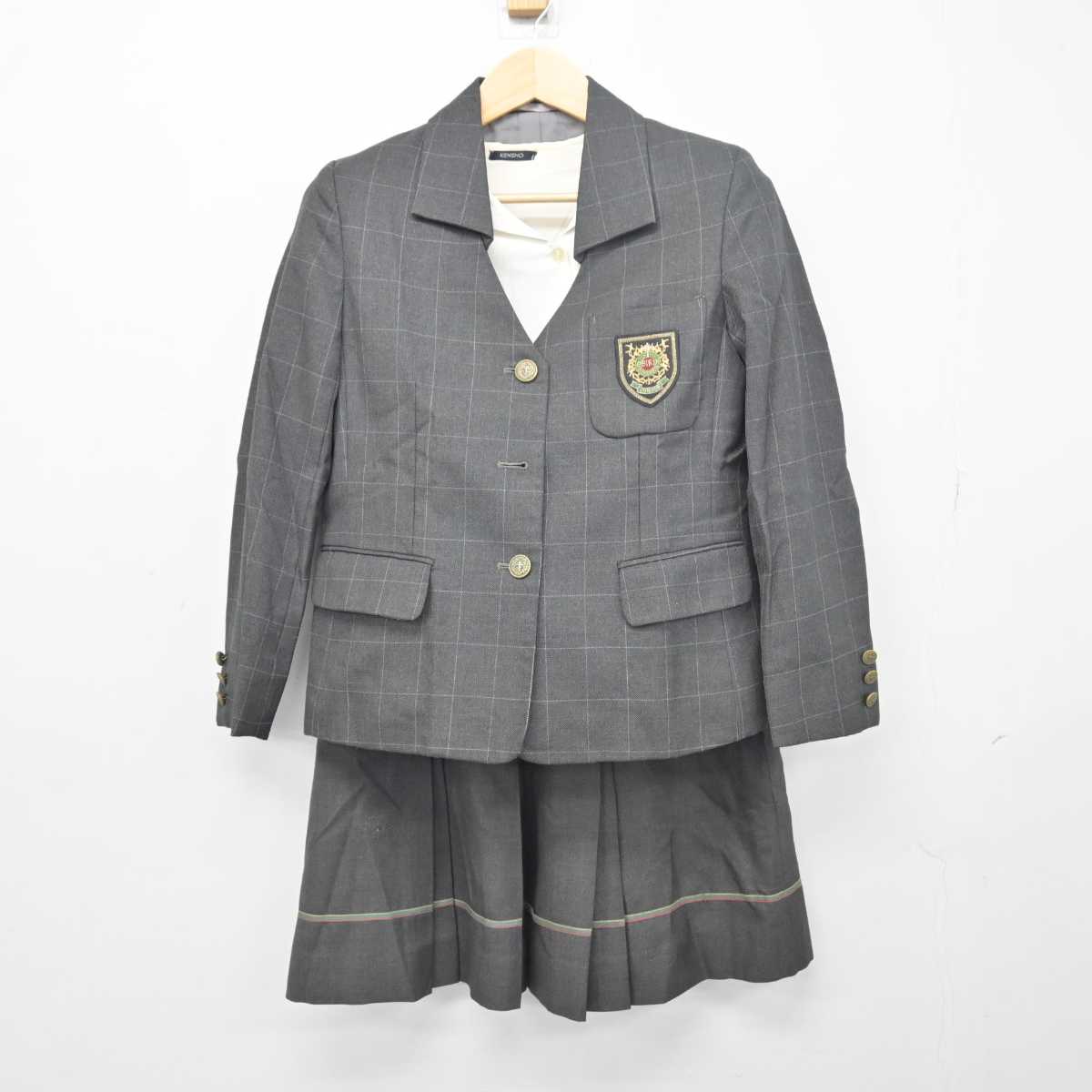 中古】東京都 桜美林中学校/旧制服 女子制服 3点 (ブレザー・シャツ・スカート) sf048606 | 中古制服通販パレイド