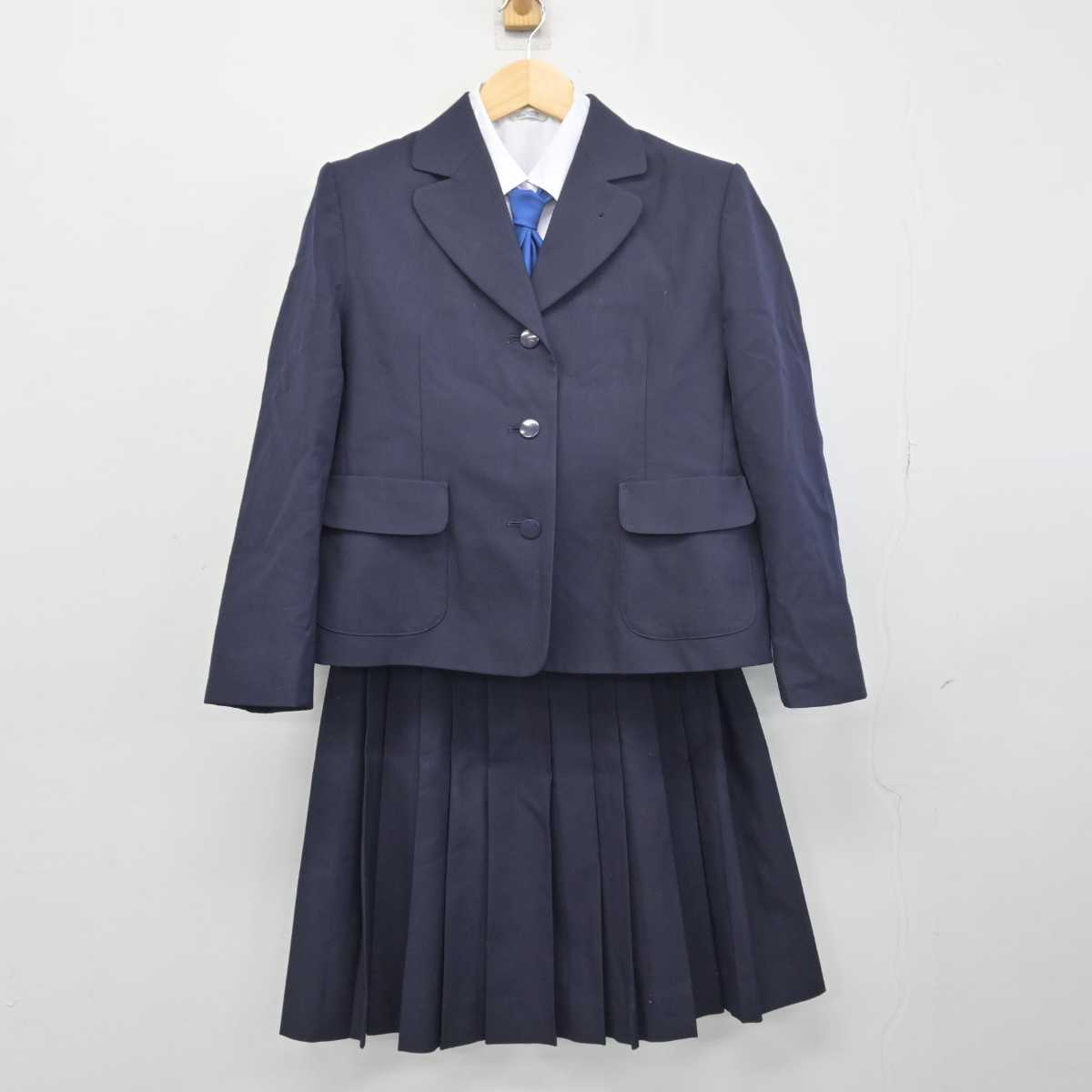 中古】山形県 米沢東高等学校 女子制服 4点 (ブレザー・シャツ・スカート) sf048648 | 中古制服通販パレイド