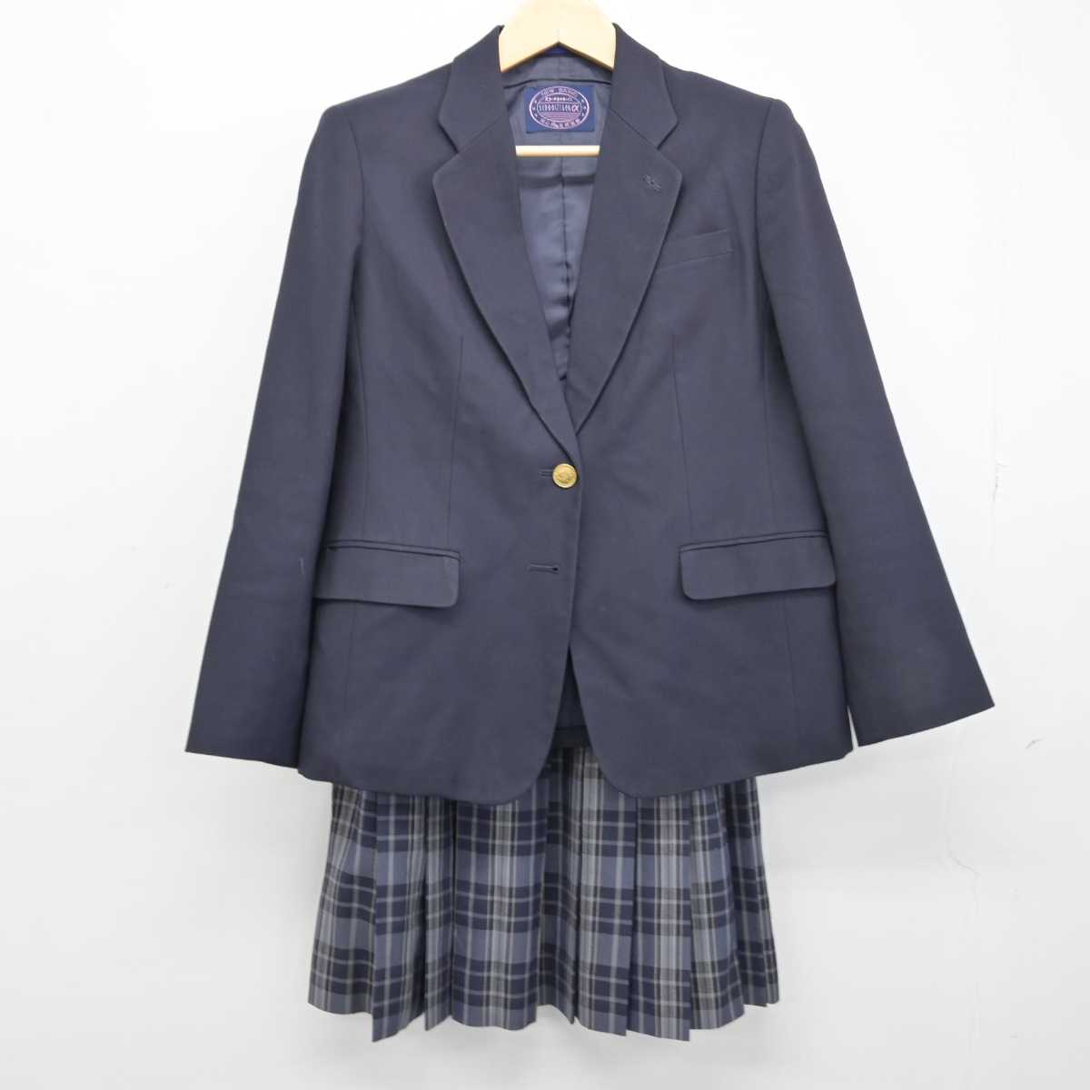 中古】神奈川県 横浜市立みなと総合高等学校 女子制服 3点