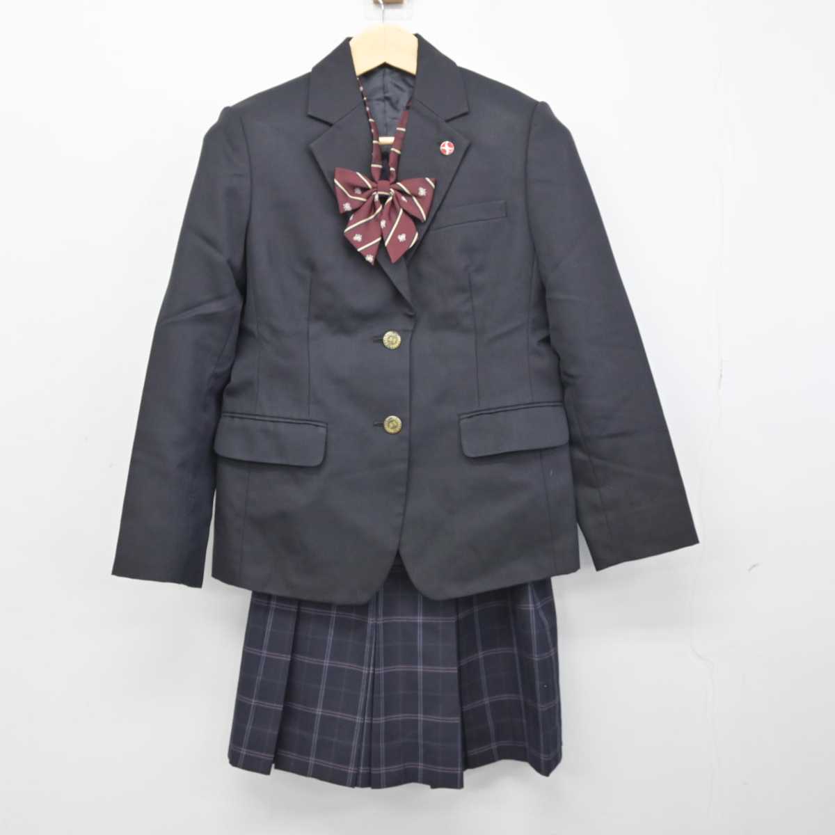 中古】神奈川県 相模原城山高等学校 女子制服 5点 (ブレザー・スカート) sf049243 | 中古制服通販パレイド