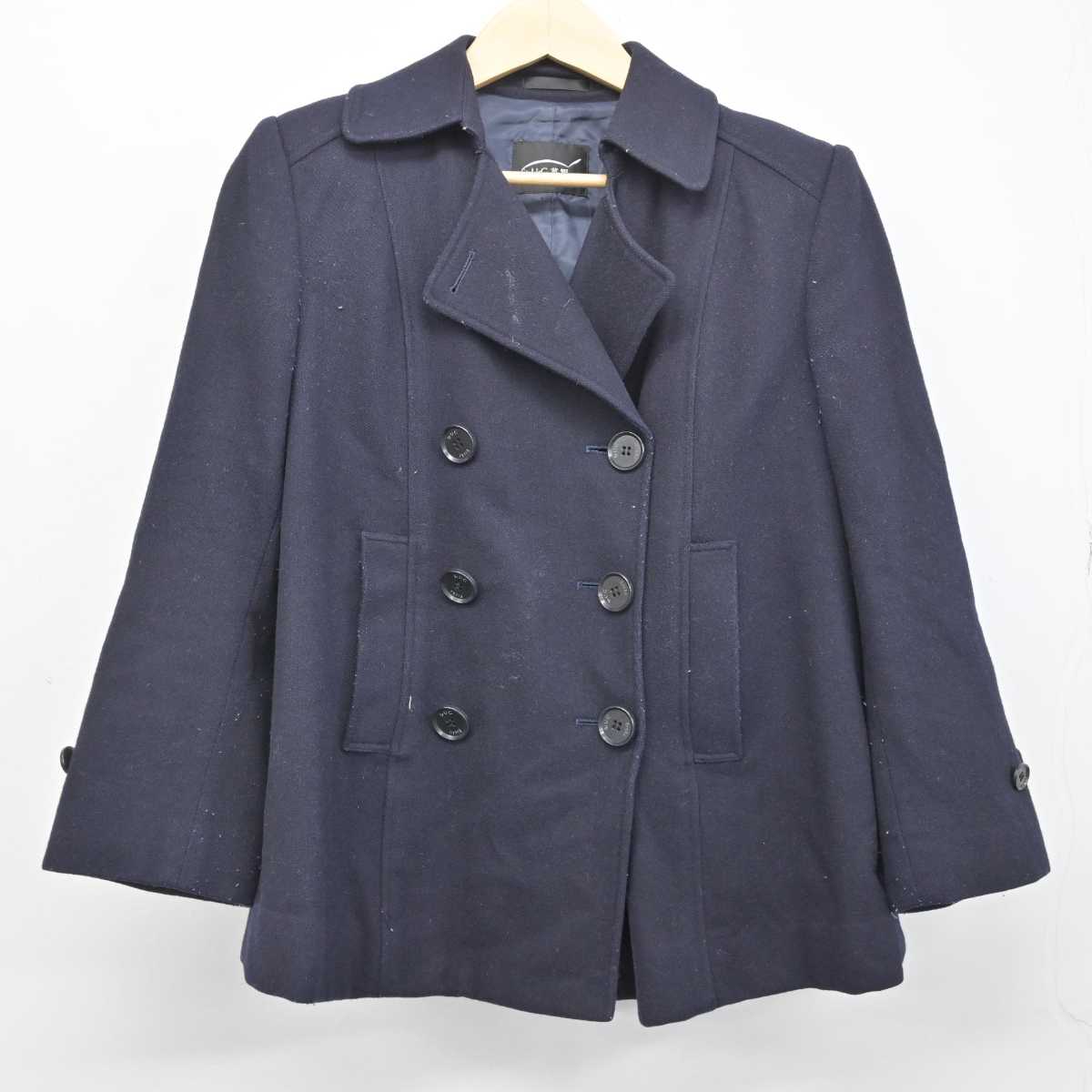 【中古】宮城県 聖ウルスラ学院英智高等学校 女子制服 1点 (コート) sf049483