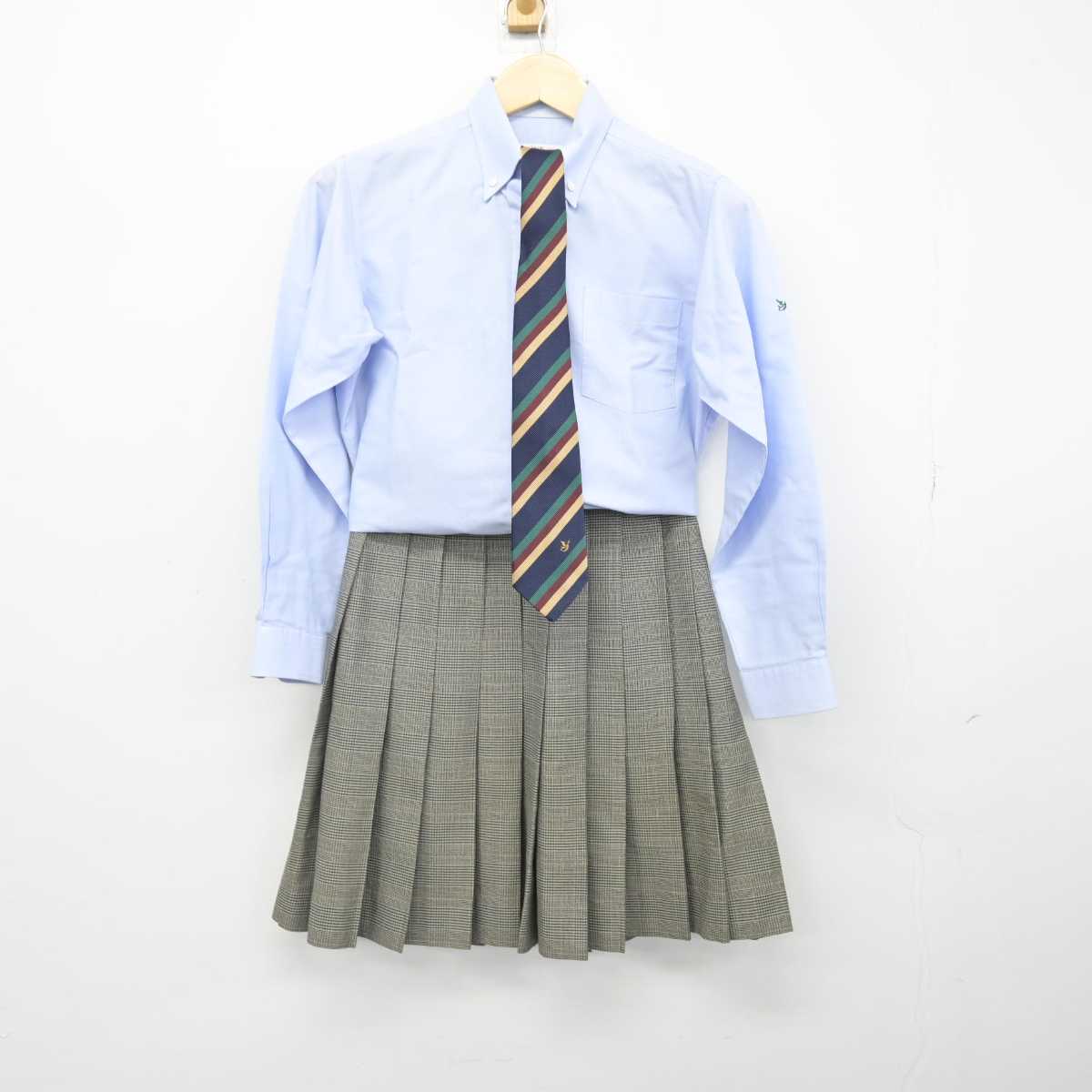 中古】神奈川県 横浜創英中学・高等学校 女子制服 4点 (シャツ