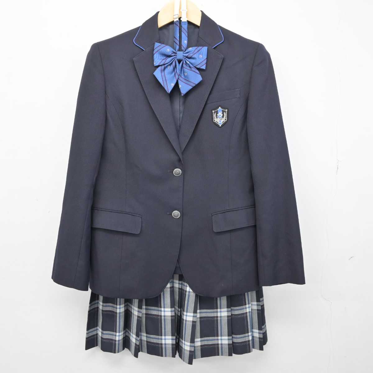 中古】大阪府 渋谷高等学校 女子制服 3点 (ブレザー・スカート) sf049963 | 中古制服通販パレイド