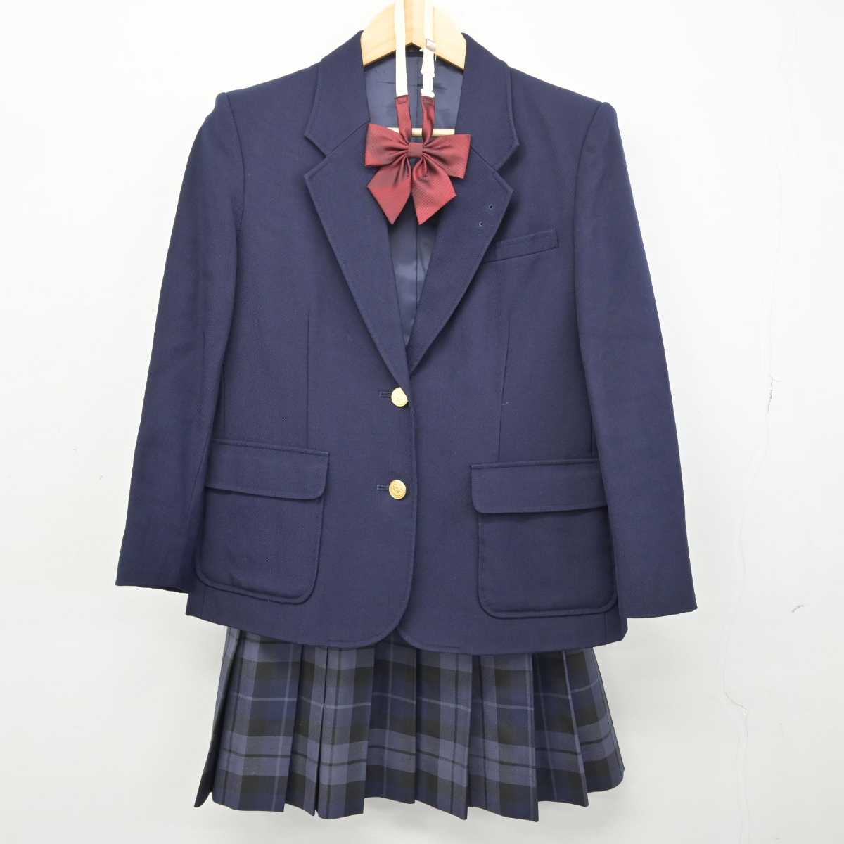 中古】埼玉県 川口工業高等学校 女子制服 4点 (ブレザー・ベスト・スカート) sf049969 | 中古制服通販パレイド