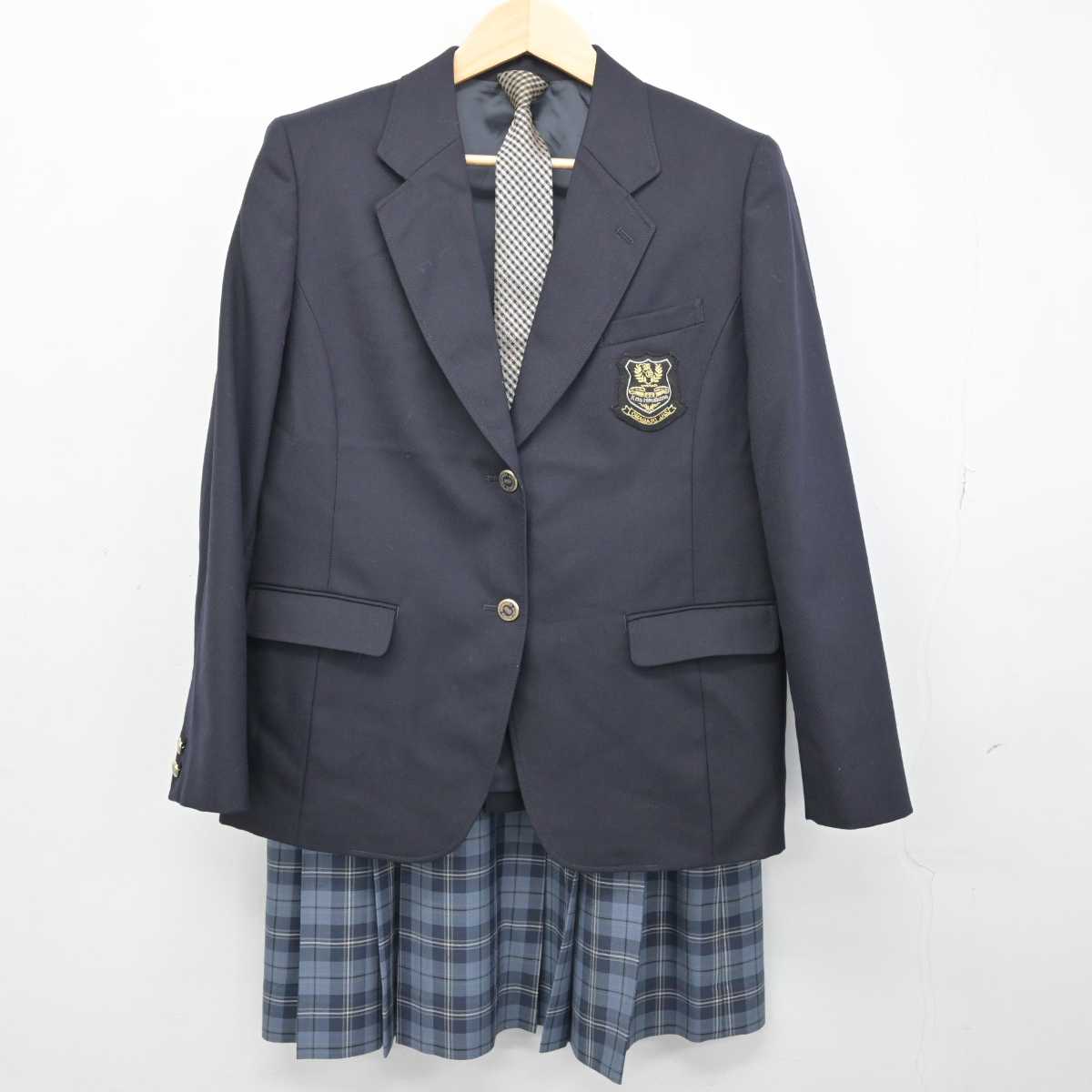 中古】広島県 大曲中学校 女子制服 4点 (ブレザー・スカート・スカート) sf049973 | 中古制服通販パレイド