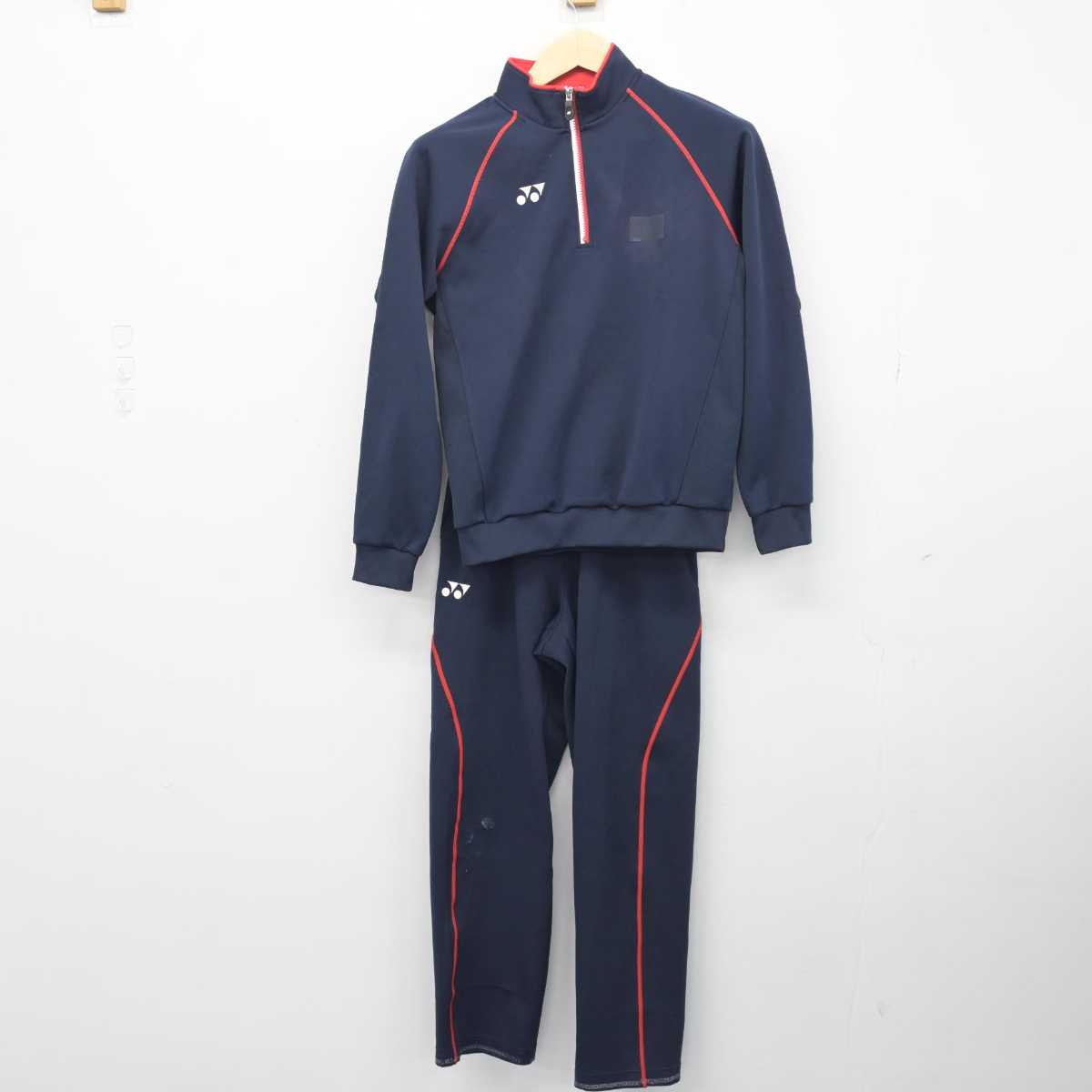 【中古】兵庫県 立花中学校 男子制服 2点 (ジャージ 上・ジャージ 下) sf050036