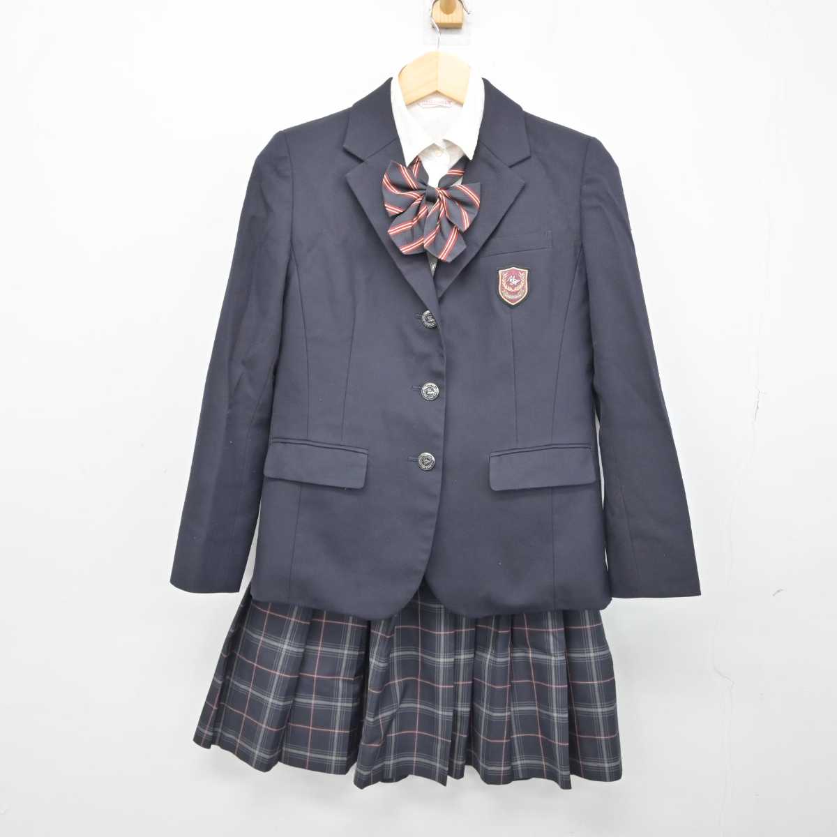 中古】大阪府 守口東高等学校 女子制服 4点 (ブレザー・シャツ・スカート) sf050211 | 中古制服通販パレイド