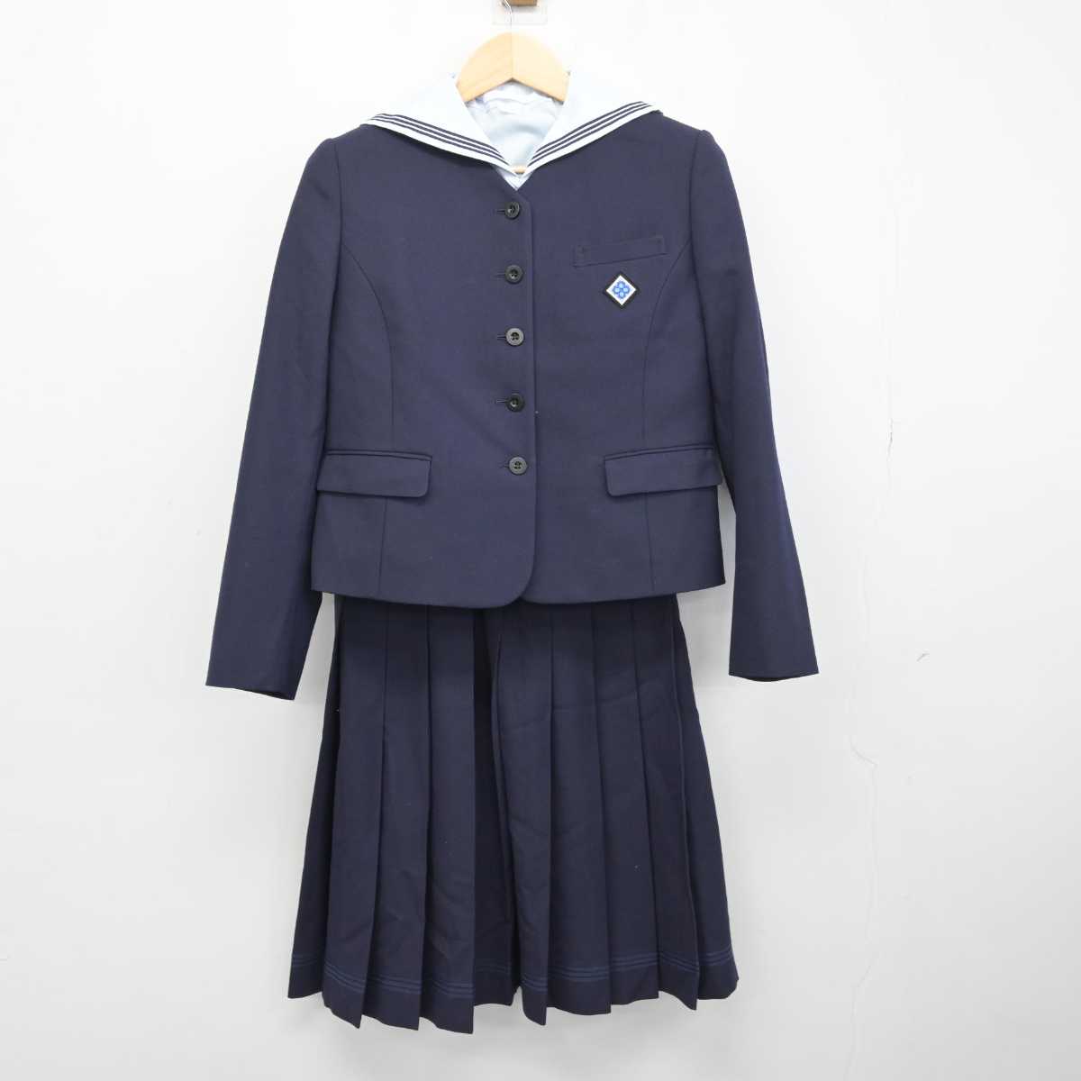 中古】長崎県 活水中学校・高等学校 女子制服 3点 (ブレザー