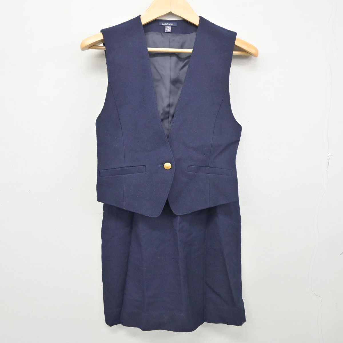 中古】福岡県 福岡第一高等学校 女子制服 2点 (ベスト・スカート) sf050324 | 中古制服通販パレイド