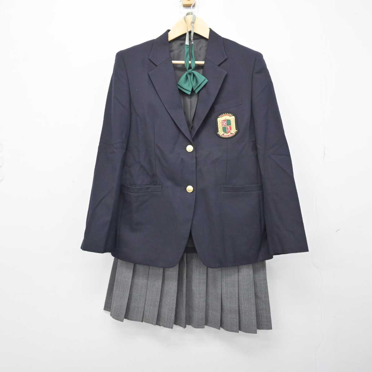 中古】埼玉県 熊谷農業高等学校 女子制服 3点 (ブレザー・スカート) sf050378 | 中古制服通販パレイド