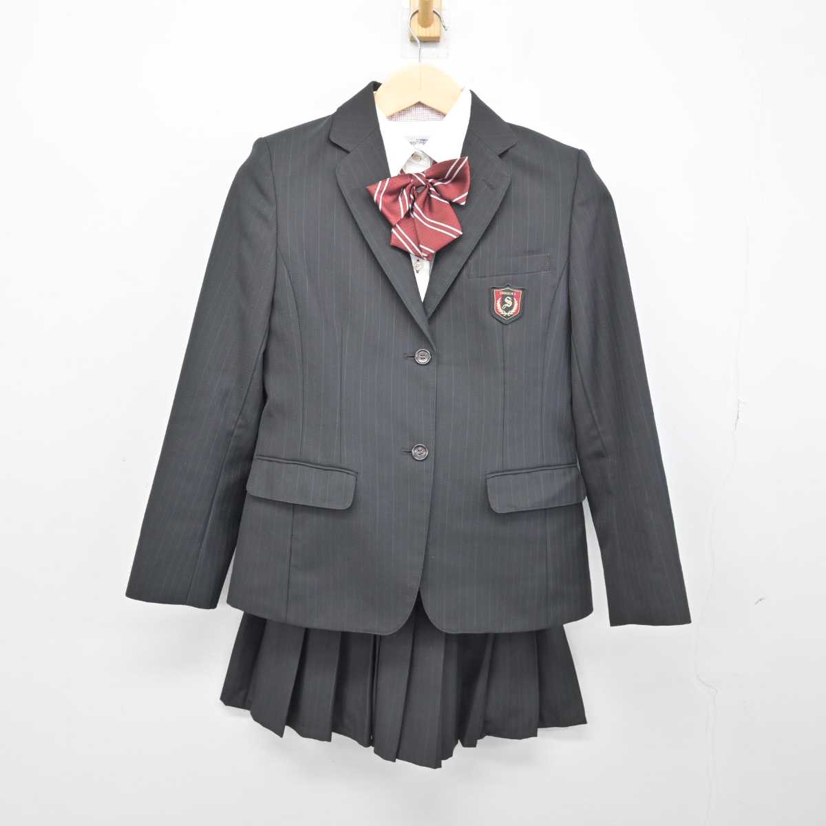 中古】大阪府 狭山高等学校 女子制服 4点 (ブレザー・シャツ 中古】大阪府 狭山高等学校 女子制服 4点 (ブレザー・シャツ