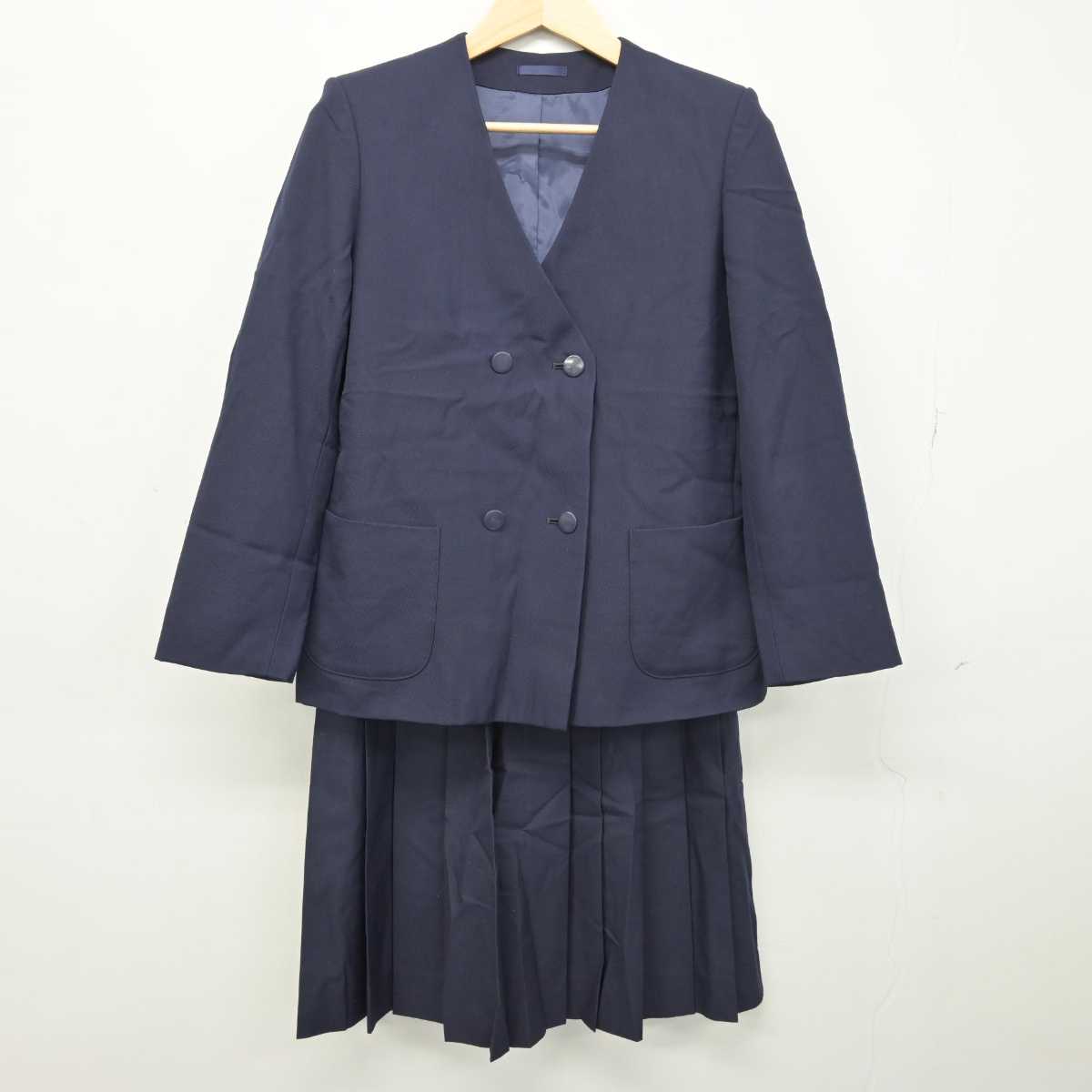 中古】千葉県 岬中学校 女子制服 2点 (ブレザー・スカート 中古】千葉県 岬中学校 女子制服 2点 (ブレザー・スカート
