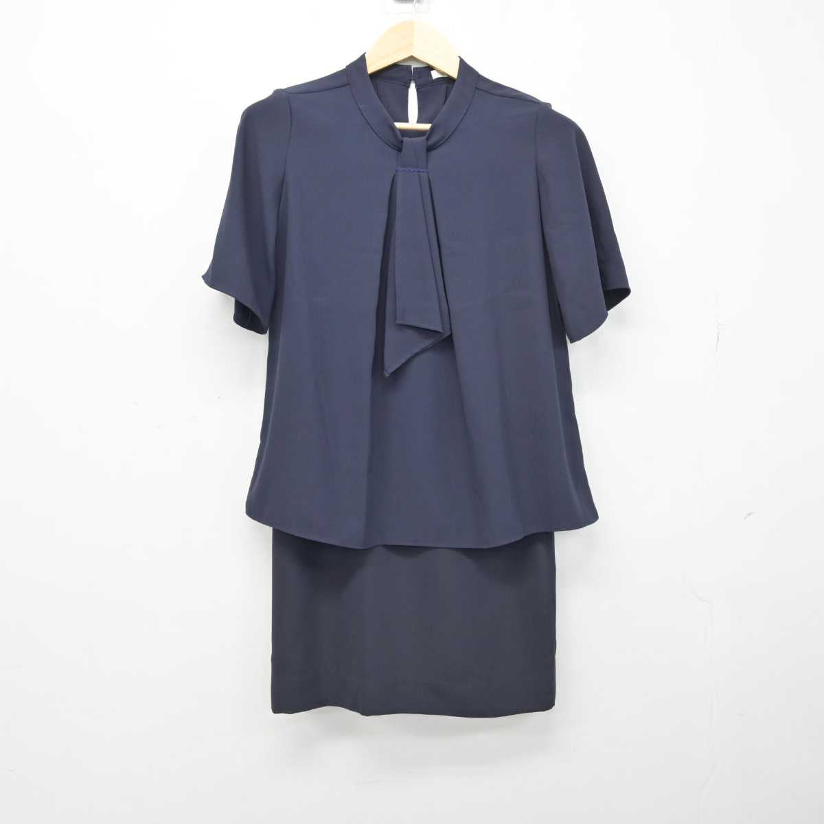 中古】 事務服 女子制服 2点 (シャツ・スカート) sf050932 | 中古制服