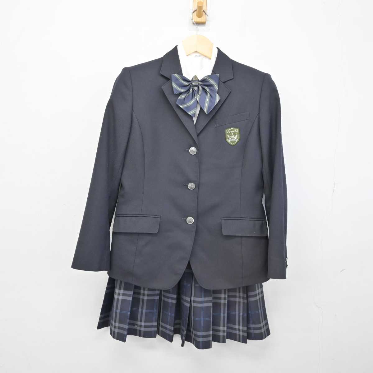 中古】東京都 自由ヶ丘学園高等学校 女子制服 4点 (ブレザー・シャツ・スカート) sf051049 | 中古制服通販パレイド