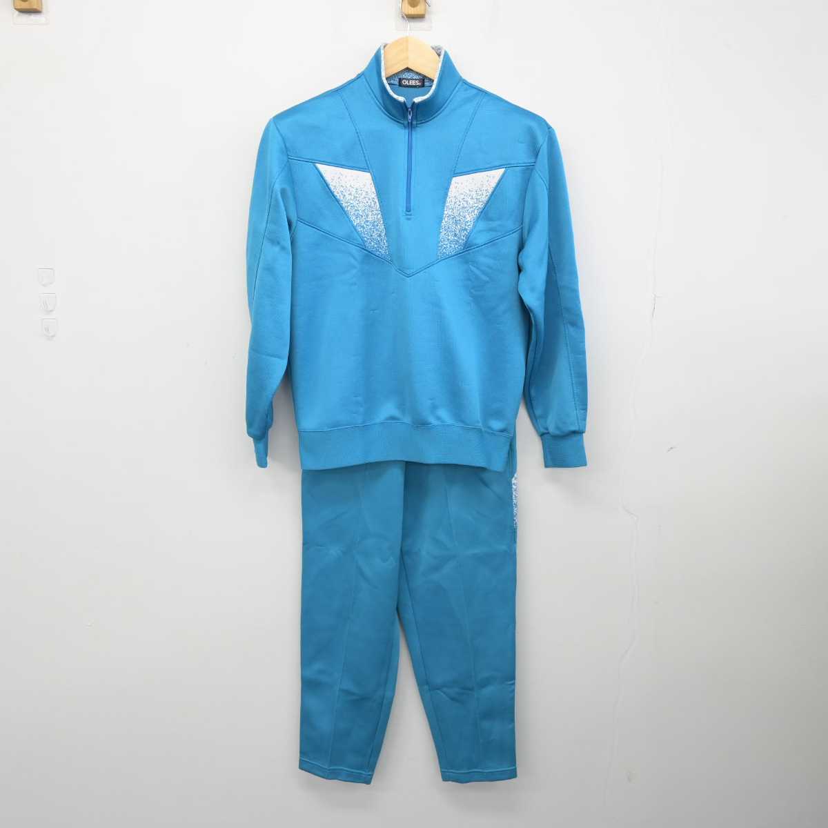 中古】埼玉県 本太中学校 女子制服 2点 (ジャージ 上・ジャージ