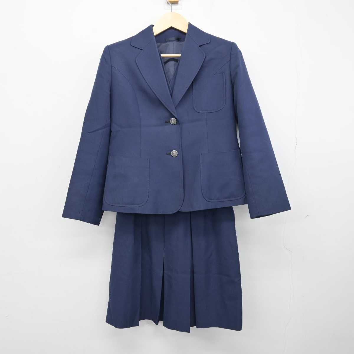 【中古】神奈川県 光丘中学校 女子制服 3点 (ブレザー・ベスト・スカート) sf051168