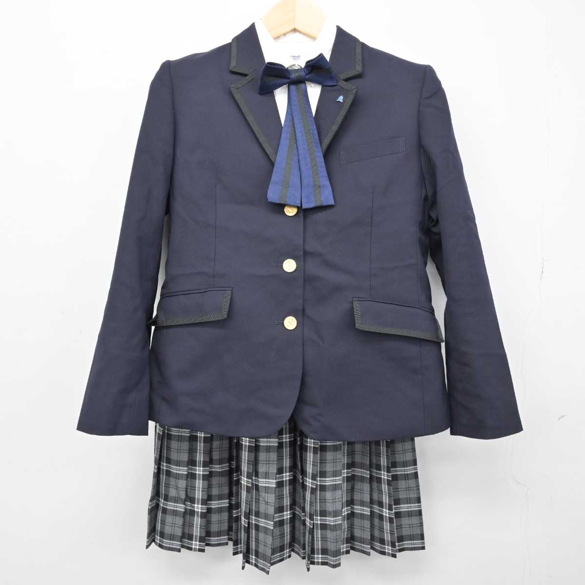 【中古】千葉県 八千代松陰高等学校 女子制服 6点 (ブレザー・シャツ・スカート) sf051232