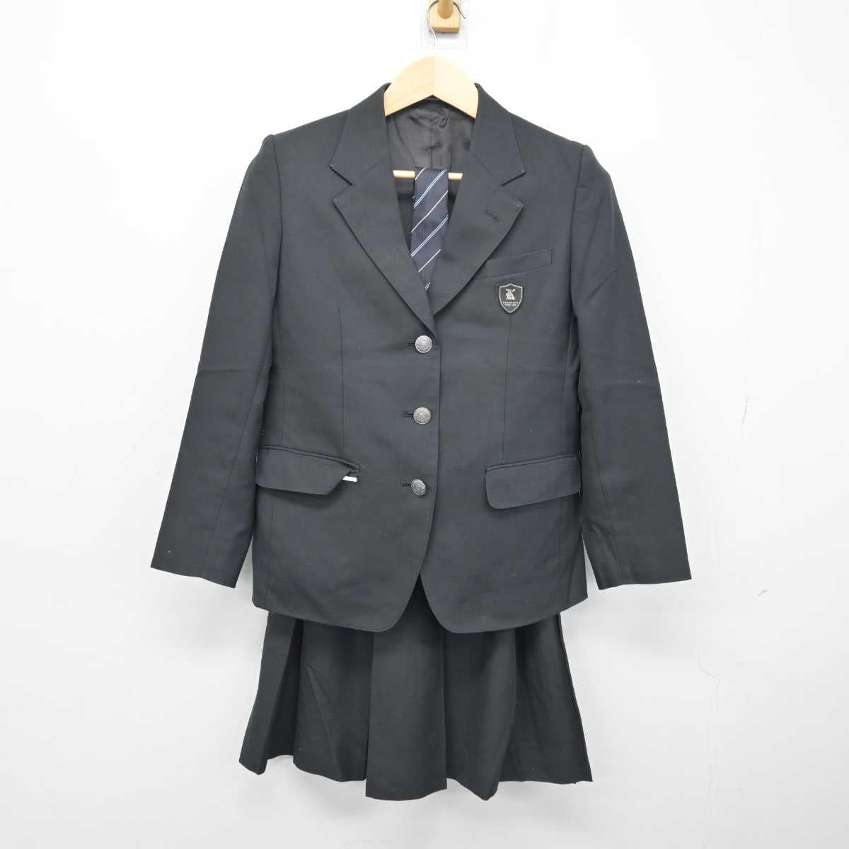 中古】愛知県 鶴城丘高等学校 女子制服 3点 (ブレザー・スカート) sf051279 | 中古制服通販パレイド