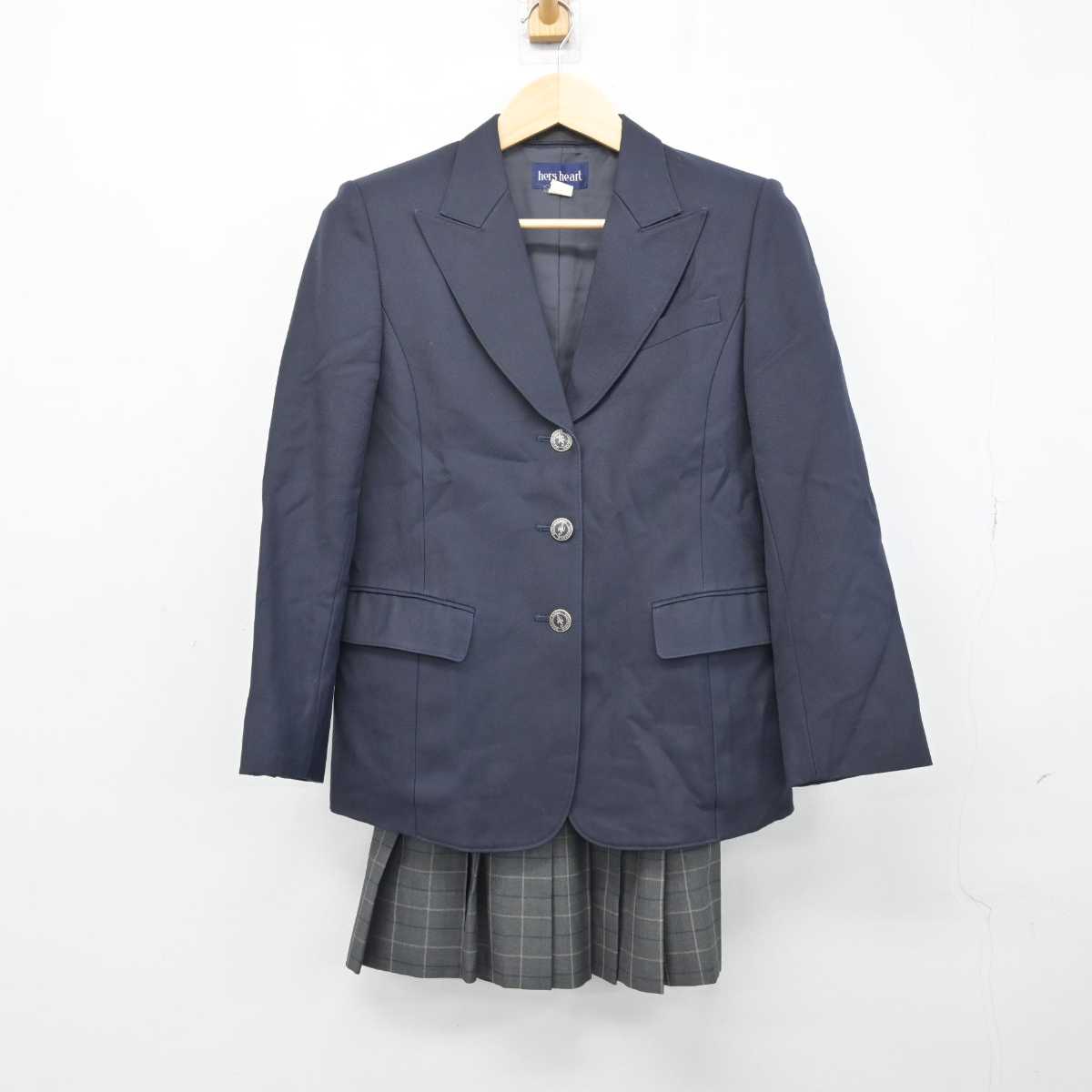 中古】岡山県 岡山芳泉高等学校 女子制服 2点 (ブレザー 中古】岡山県 岡山芳泉高等学校 女子制服 2点 (ブレザー