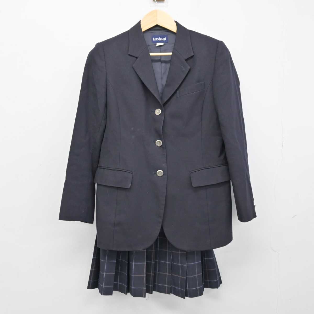 中古】神奈川県 藤沢清流高等学校 女子制服 2点 (ブレザー・スカート) sf051504 | 中古制服通販パレイド