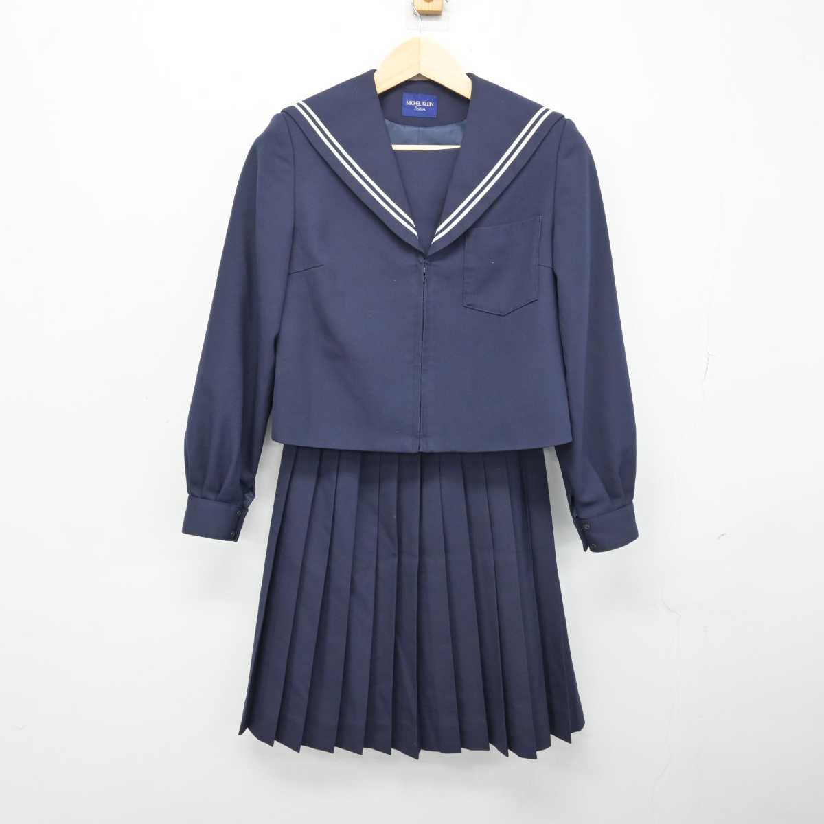 中古】愛知県 矢作北中学校 女子制服 2点 (セーラー服・スカート) sf051575 | 中古制服通販パレイド