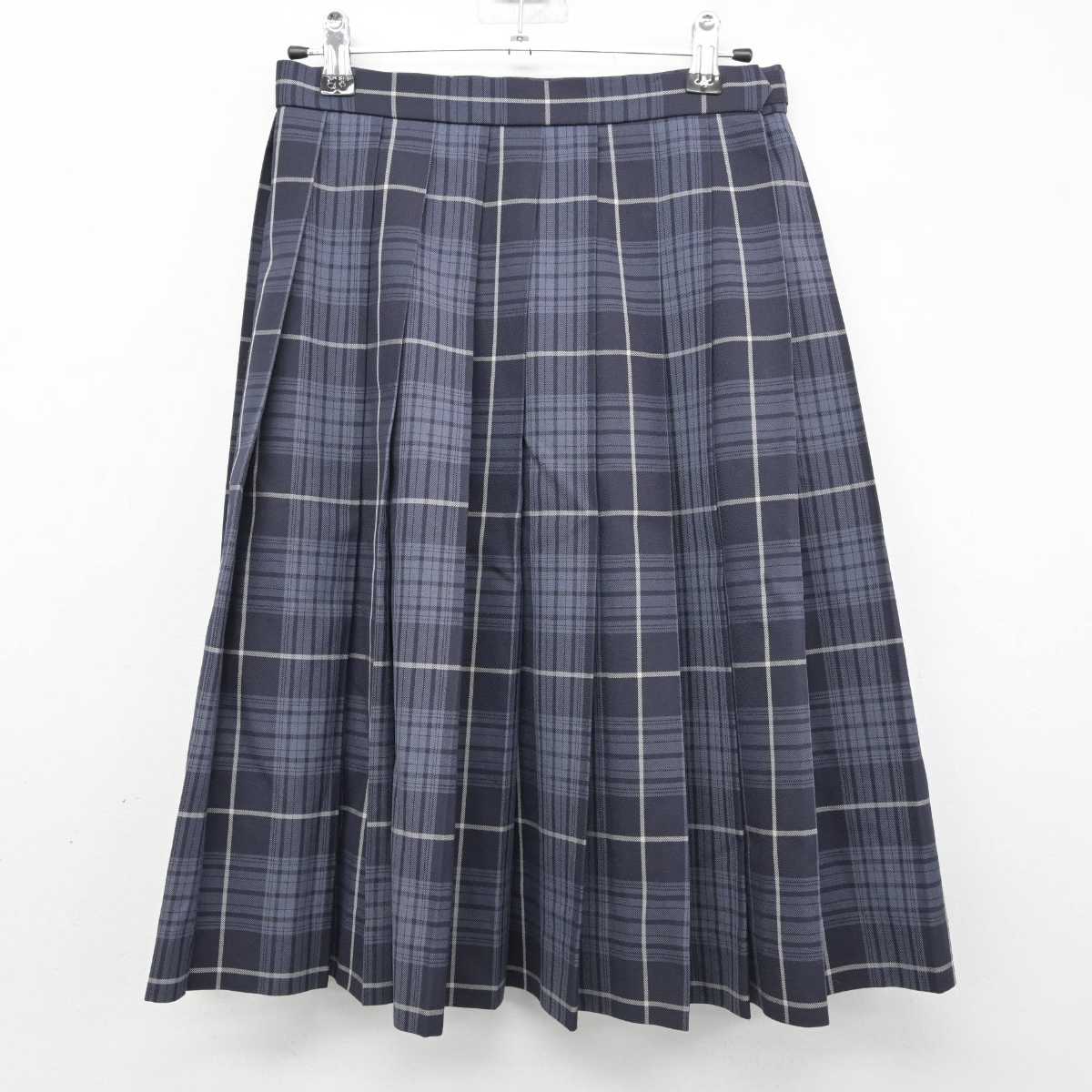 中古】大阪府 四條畷学園高等学校 女子制服 3点 (スカート