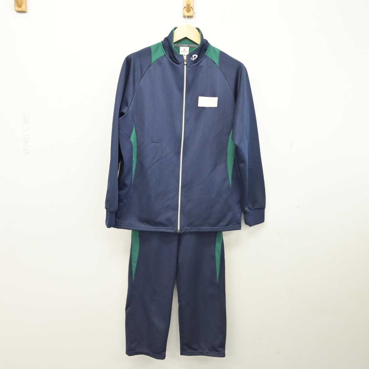 中古】千葉県 千葉女子高等学校 女子制服 2点 (ジャージ 上