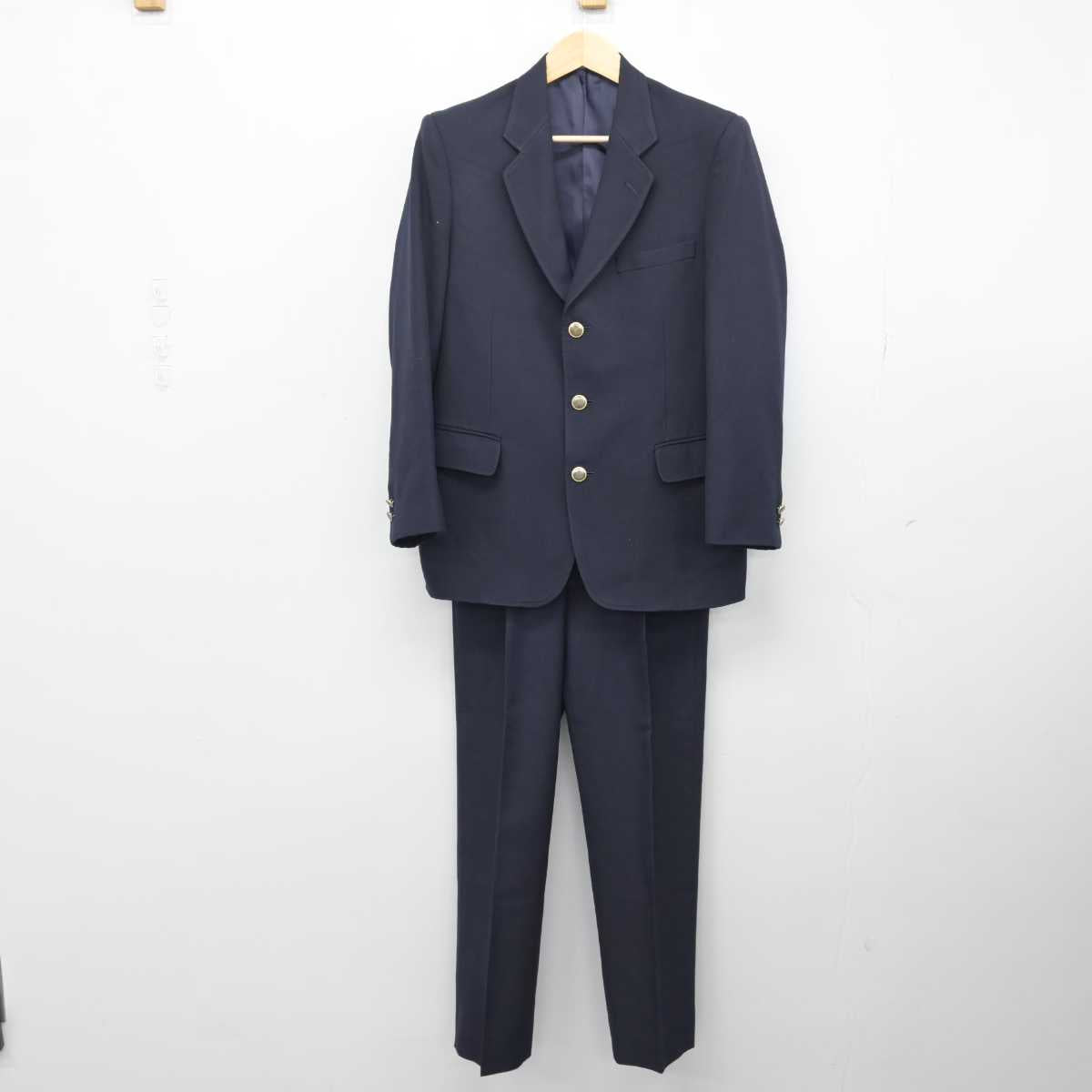 中古】青森県 青森西高等学校 男子制服 2点 (ブレザー・ズボン) sf051918 | 中古制服通販パレイド