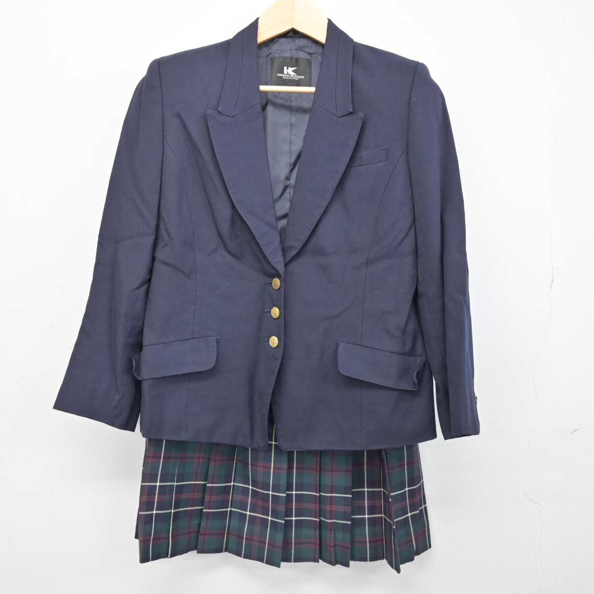 中古】東京都 日本体育大学荏原高等学校 女子制服 3点 (ブレザー