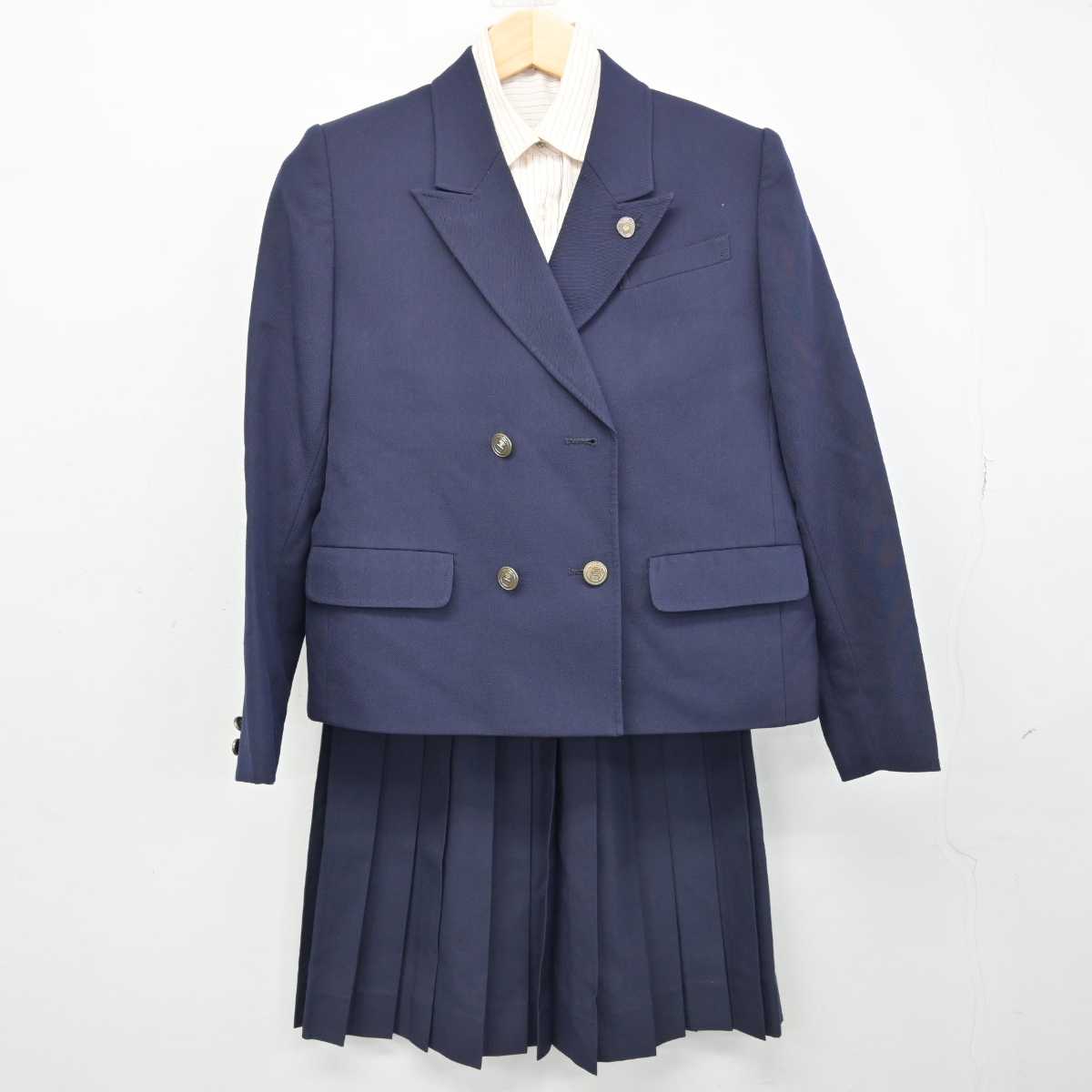 中古】大分県 大分豊府高等学校 女子制服 4点 (ブレザー・シャツ・スカート) sf052362 | 中古制服通販パレイド