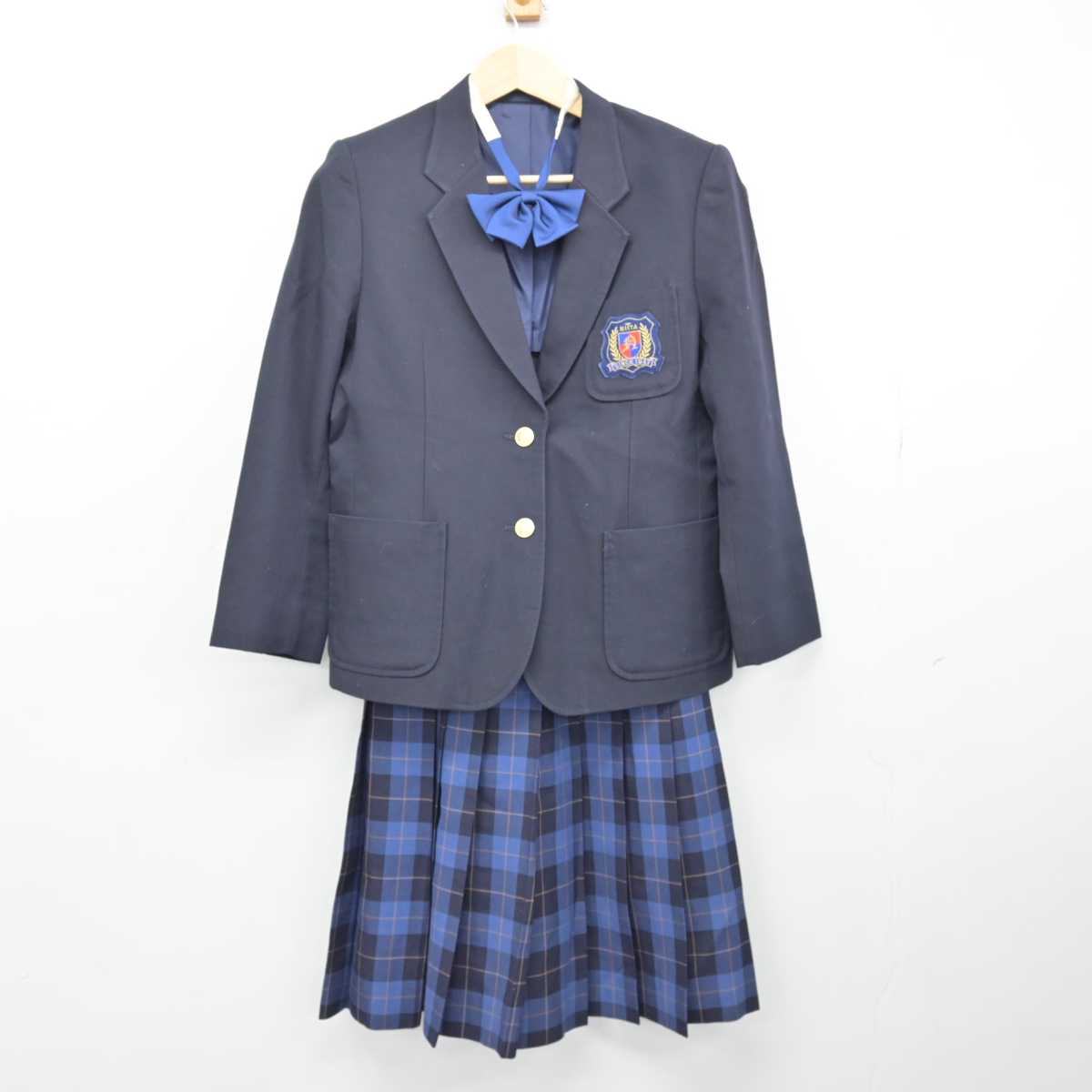 中古】神奈川県 新田中学校 女子制服 4点 (ブレザー・スカート・スカート) sf053600 | 中古制服通販パレイド