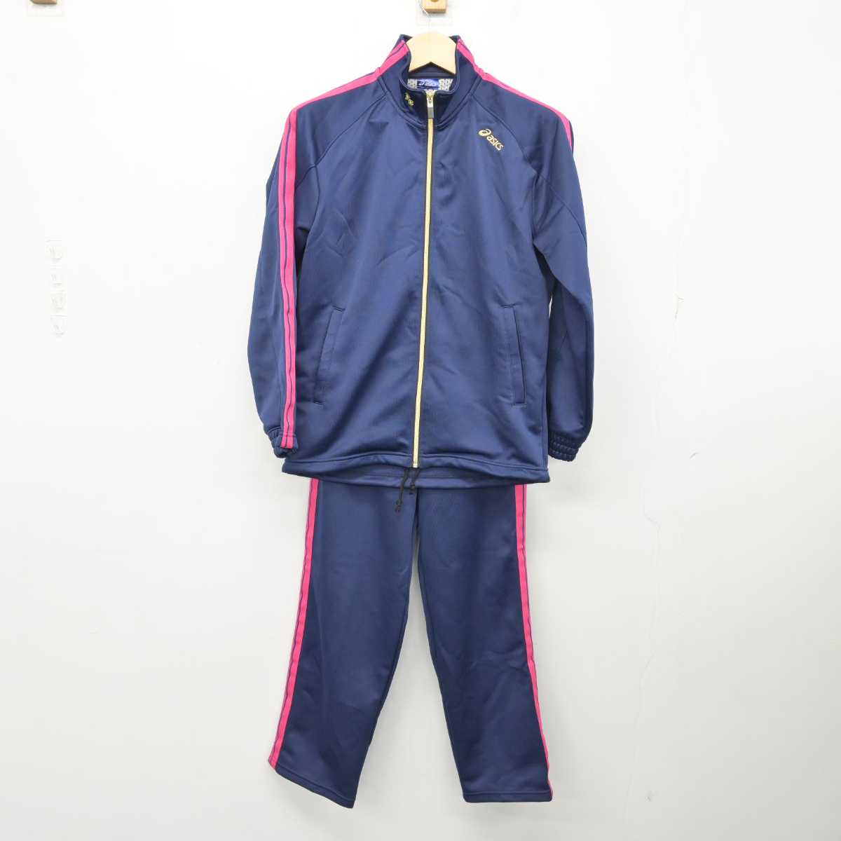 【中古】神奈川県 北鎌倉女子学園高等学校 女子制服 2点 (ジャージ 上・ジャージ 下) sf054252