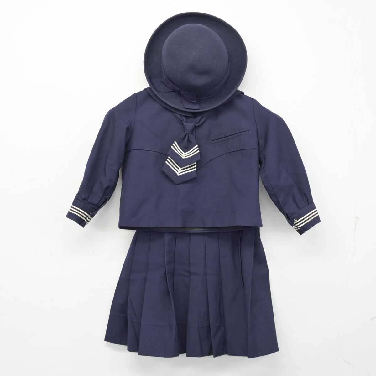 中古】神奈川県 湘南白百合学園小学校 女子制服 4点 (セーラー服・スカート) sf054281 | 中古制服通販パレイド