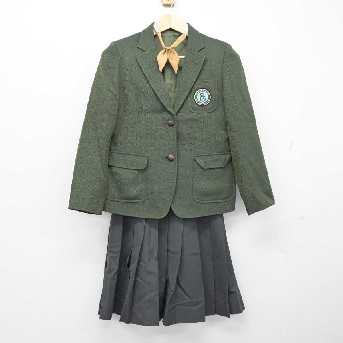 中古】神奈川県 洗足学園中学高等学校 女子制服 3点 (ブレザー