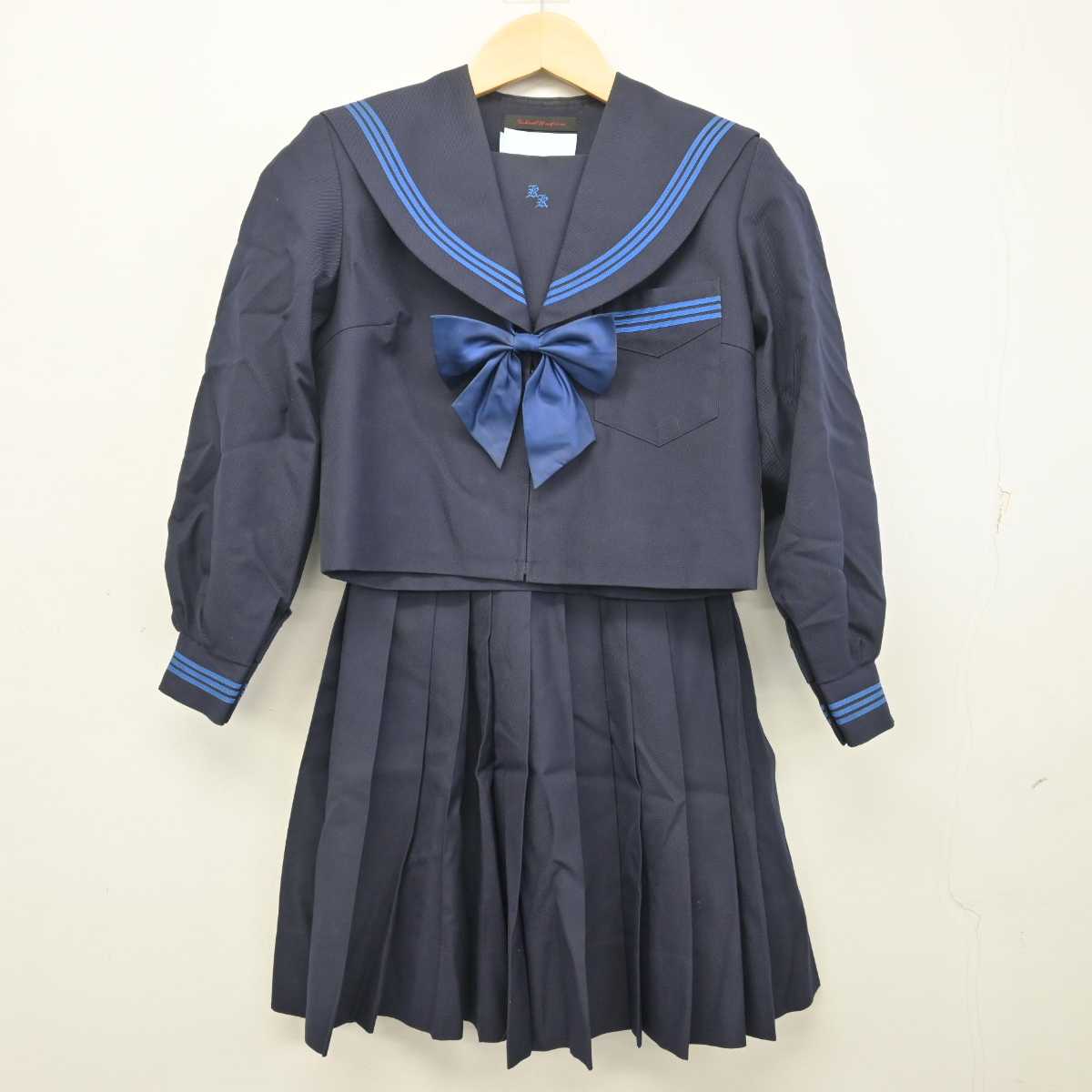 中古】奈良県 香芝北中学校 女子制服 5点 (セーラー服・スカート) sf054780 | 中古制服通販パレイド