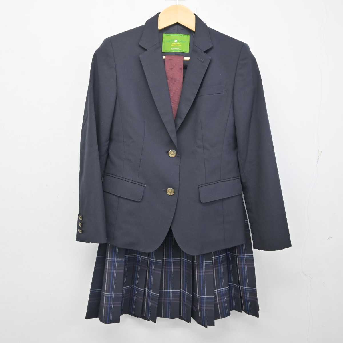 中古】神奈川県 横浜創学館高等学校 女子制服 5点 (ブレザー・ニット・スカート) sf054826 | 中古制服通販パレイド