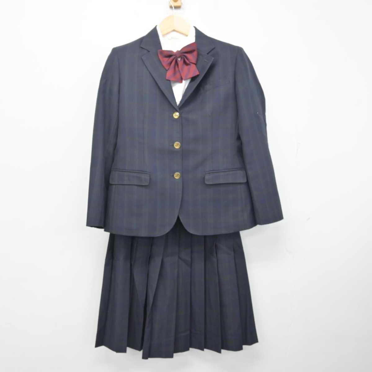 中古】静岡県 浜松湖東高等学校 女子制服 5点 (ブレザー・シャツ・スカート) sf055060 | 中古制服通販パレイド