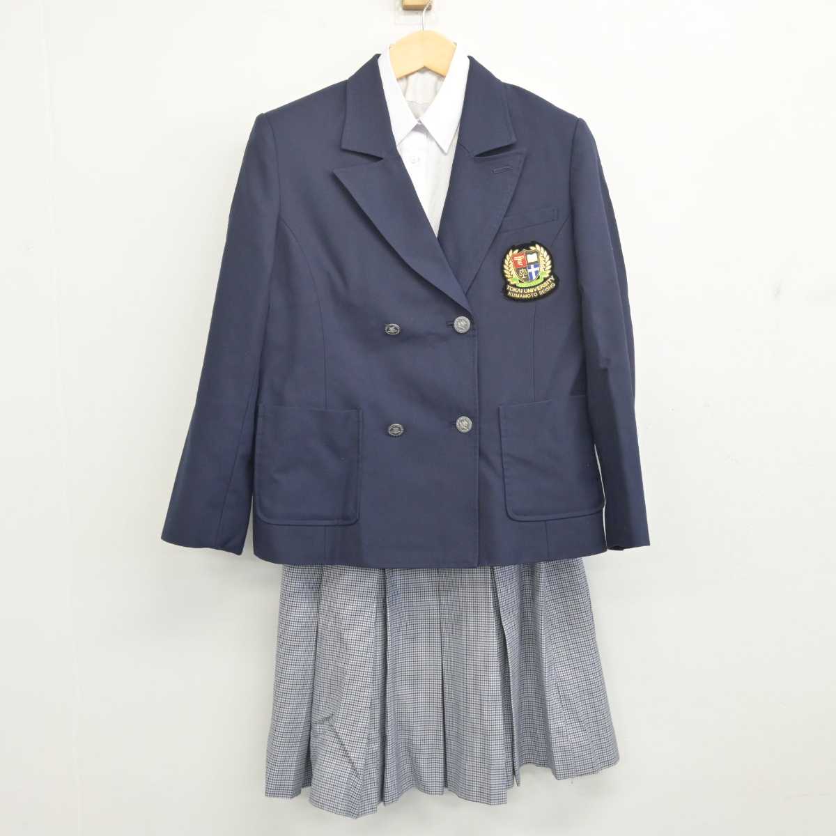 中古】熊本県 東海大学付属熊本星翔高等学校 女子制服 4点 (ブレザー・シャツ・スカート) sf055161 | 中古制服通販パレイド