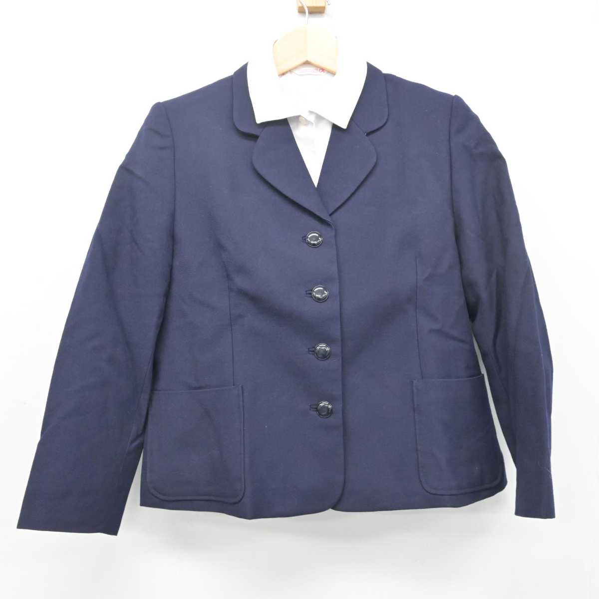 中古】群馬県 高崎女子高等学校 女子制服 2点 (ブレザー・シャツ) sf055184 | 中古制服通販パレイド