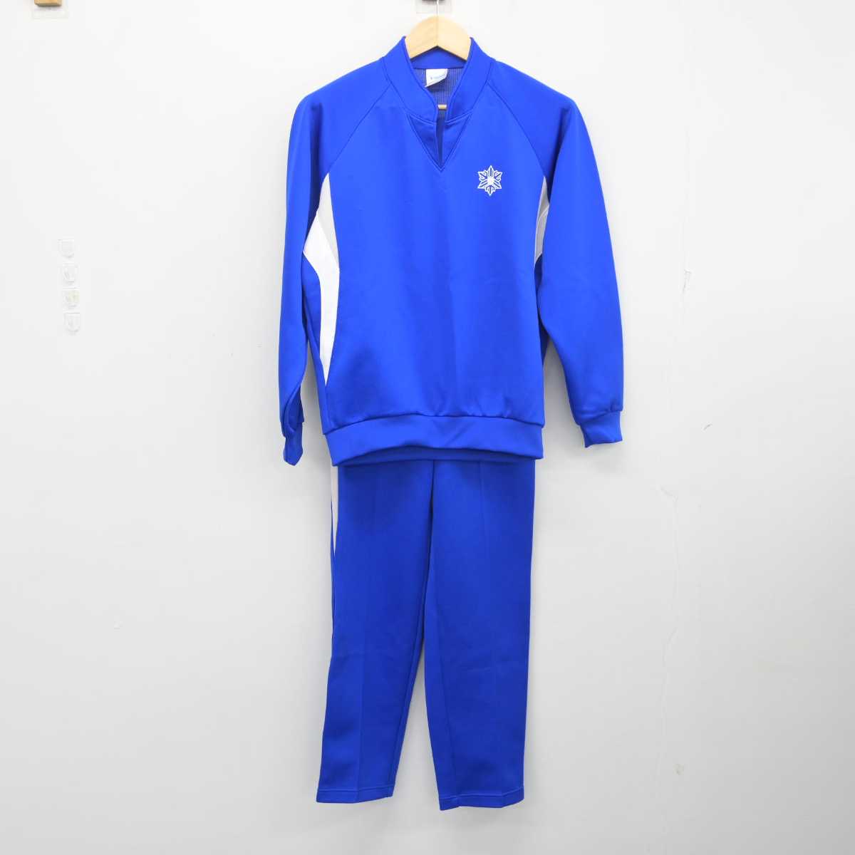 中古】大阪府 金岡南中学校 女子制服 2点 (ジャージ 上