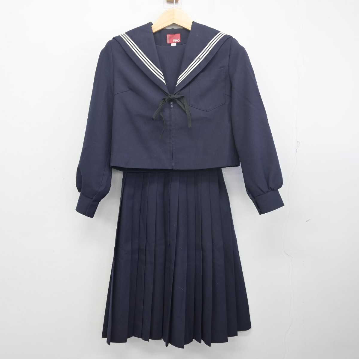 中古】愛知県 一宮市立北部中学校 女子制服 3点 (セーラー服 中古】愛知県 一宮市立北部中学校 女子制服 3点 (セーラー服