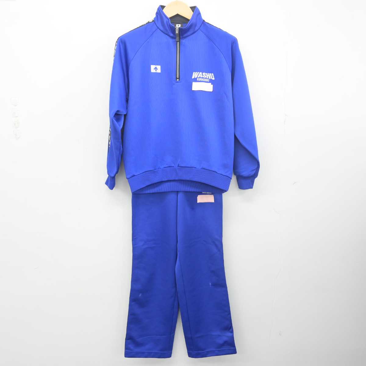 【中古】岡山県 倉敷鷲羽高等学校 男子制服 3点 (ジャージ 上・体操服 上・ジャージ 下) sf055743