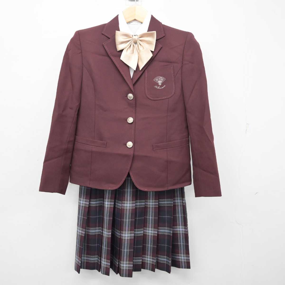 中古】愛知県 名古屋経済大学市邨高等学校 女子制服 5点 (ブレザー・シャツ・スカート) sf055997 | 中古制服通販パレイド